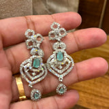 Victorian Emerald Cascade Earrings