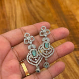 Victorian Emerald Cascade Earrings