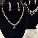 Timeless Pearl & Diamond Drop Set