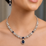 Timeless Pearl & Diamond Drop Set