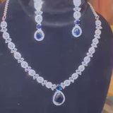 Timeless Pearl & Diamond Drop Set